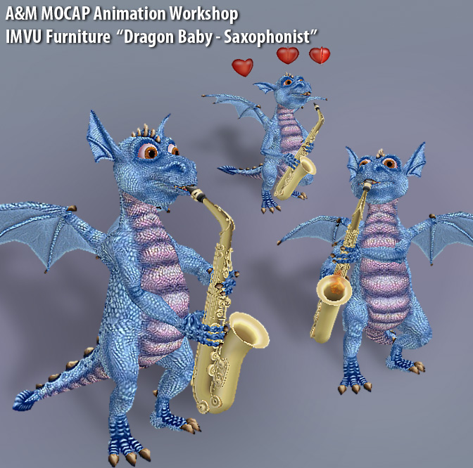 Dragon baby- saxophonist